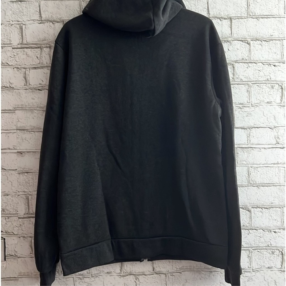 NWT True Rock Men's Classic Full Zip Hoodie Charcoal Gray Size X-Large - Picture 4 of 7